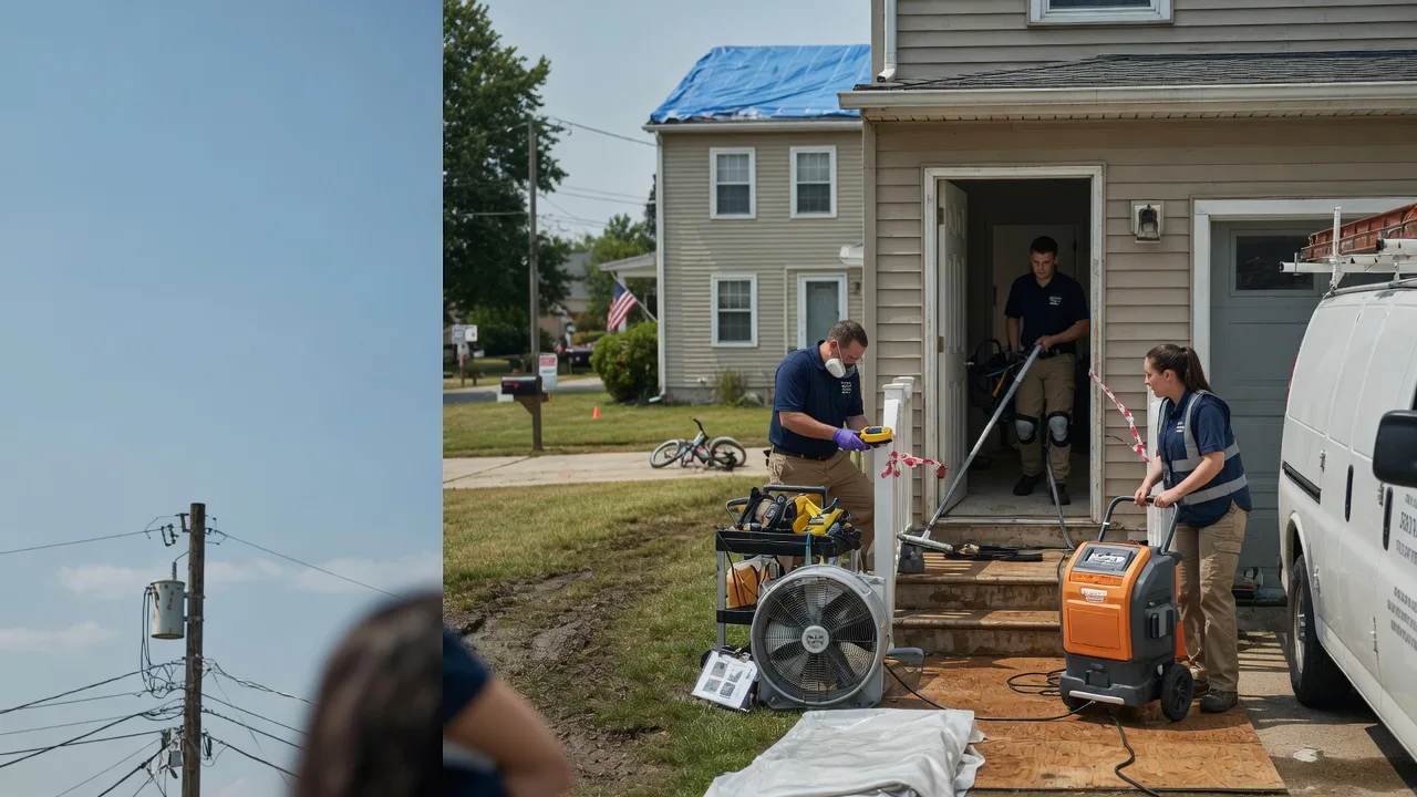Water Damage Repair in Hoffman Estates, IL near me